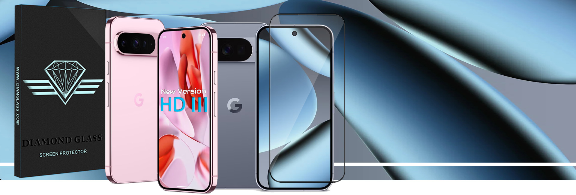 Verre tremp&eacute; protection d&#039;&eacute;cran pour Google Pixel - Diamond Glass HD